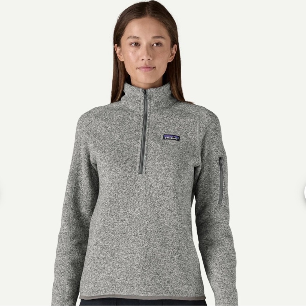Patagonia Women’s Better Sweater - Gray Women's Half-Zip Fleece Pullover